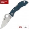Нож SPYDERCO BLUE K390 LADYBUG LFP3K390