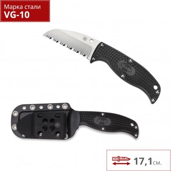 Нож SPYDERCO ENUFF LEAF FB31SBK