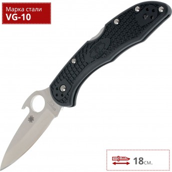 Нож SPYDERCO DELICA 11PGYW