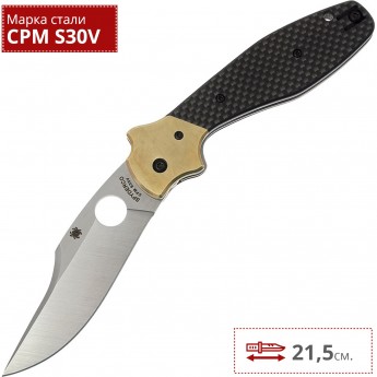 Нож SPYDERCO SCHEMPP BOWIE 190CFP Нож SPYDERCO SCHEMPP BOWIE 190CFP