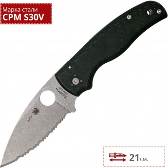 Нож SPYDERCO SHAMAN 229GS Нож SPYDERCO SHAMAN 229GS